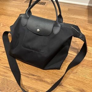 Longchamp Black Tote Bag